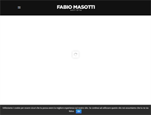Tablet Screenshot of fabiomasotti.it